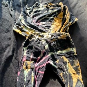 Vintage Havana Matching Tie Dye Set
